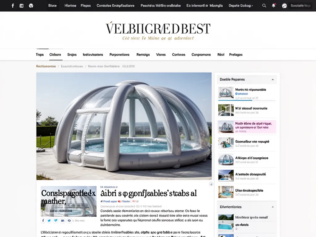 Abri spa gonflable : prolonger l'usage sans se tromper