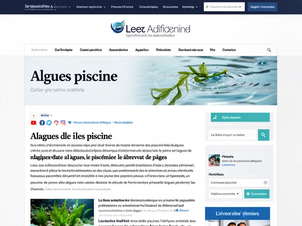 Comment enlever les algues d'une piscine en 72 heures
