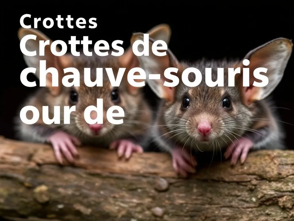 Crottes de chauve-souris ou de souris : les distinguer sans risque, du diagnostic au recyclage