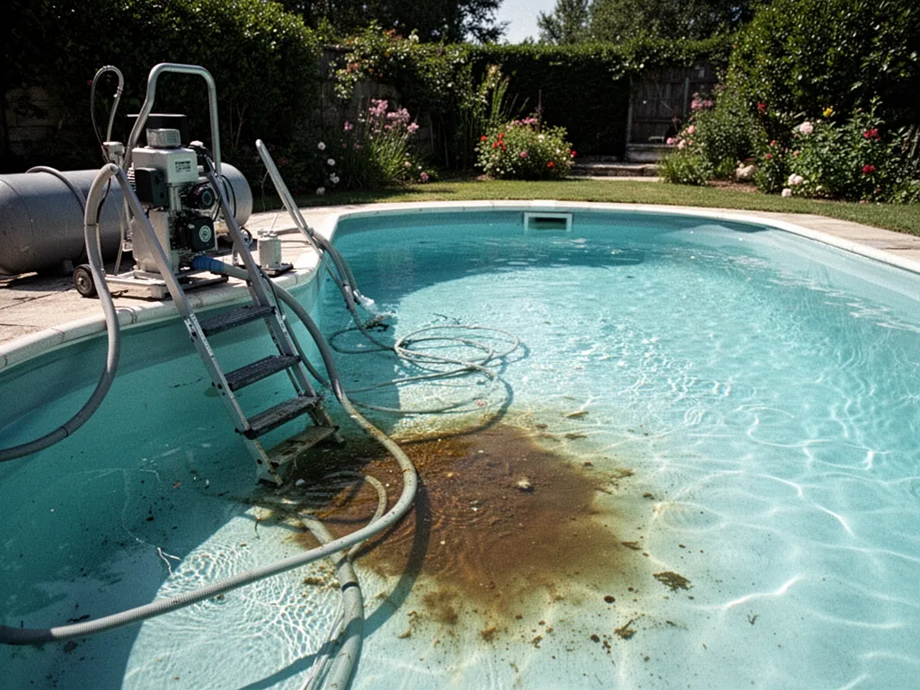 Comment enlever le dépôt marron dans un spa : méthode pro et rapide