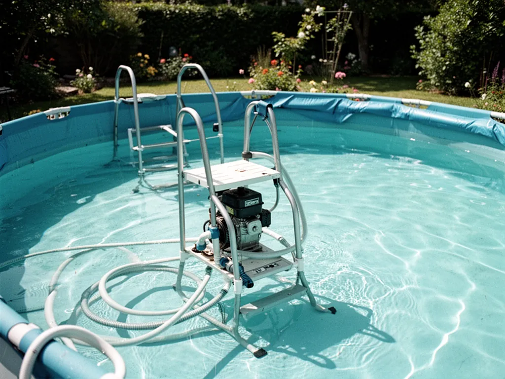 Hiverner une piscine Intex tubulaire : guide pratique et économique 2026