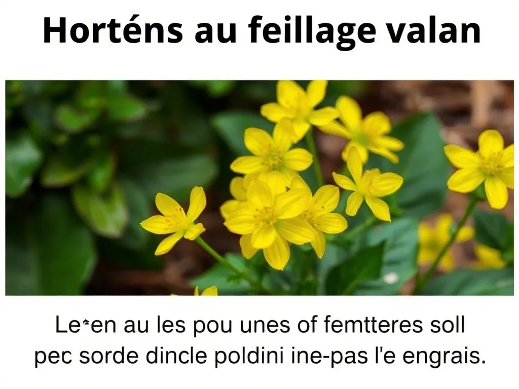 Hortensia au feuillage jaune : le vrai coupable est souvent dans le sol, pas dans l'engrais