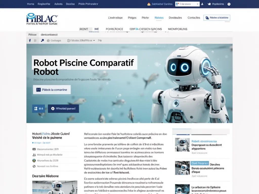 Robot piscine comparatif : choisir le bon nettoyeur pour votre bassin